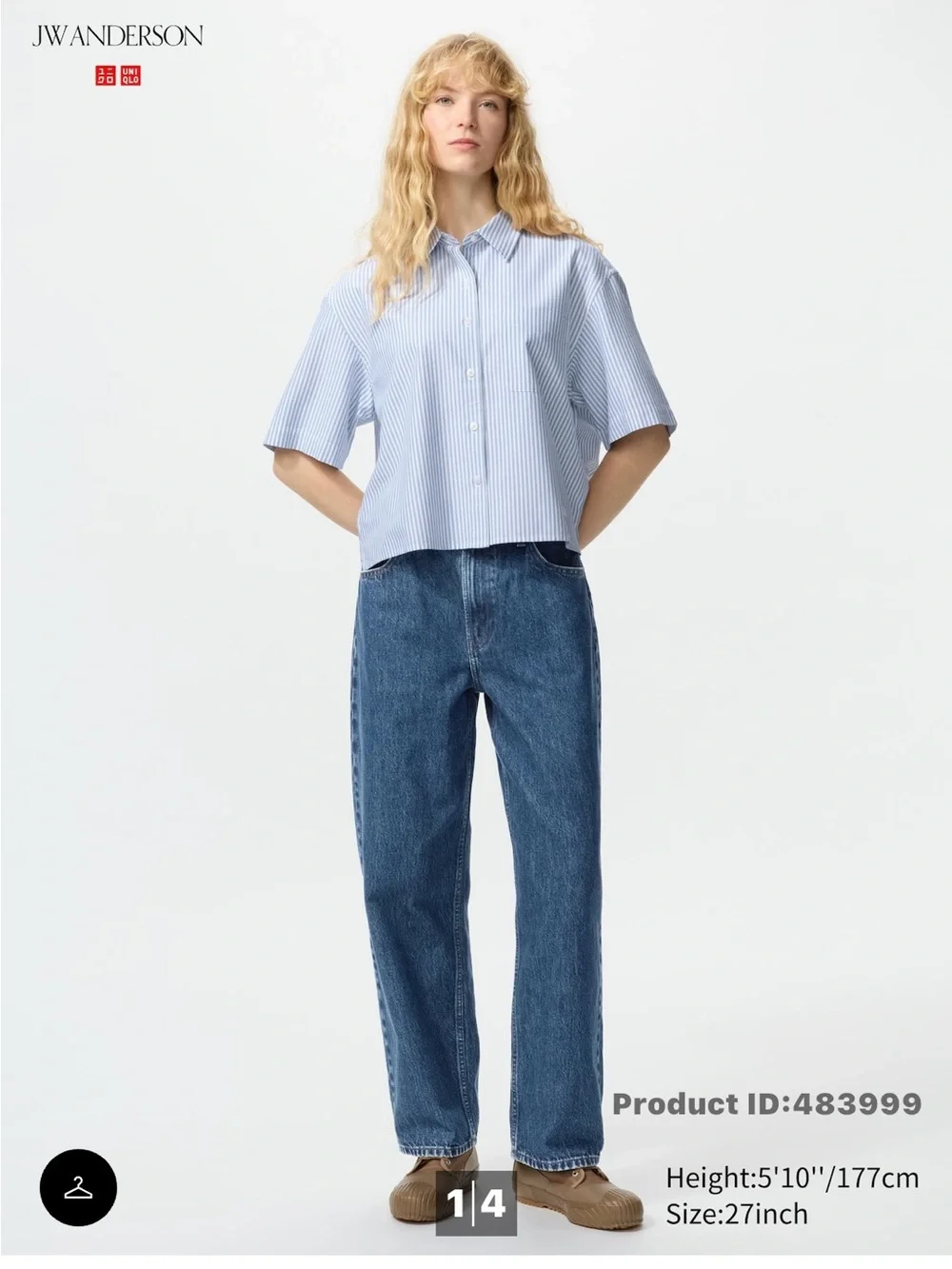 JW ANDERSON Baggy Jeans NWT